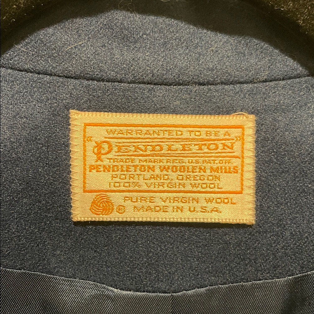 Pendleton virgin wool two button blazer - image 2